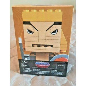 NEW He-Man Mega Blok 139 Pieces 10+ Masters of Universe Building Block Set